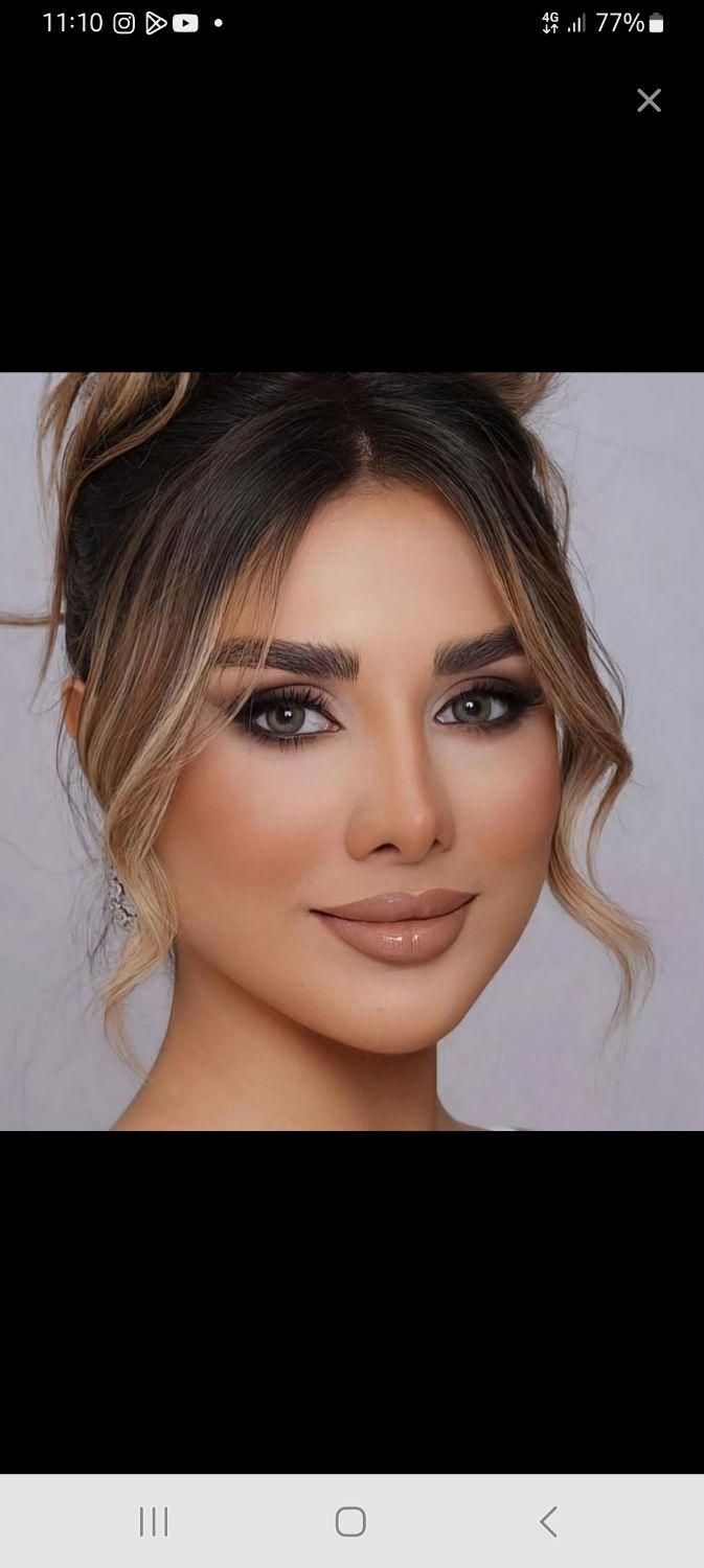 میکاپ و شینیون تخصصی(باهم) فقط و فقط ۸۵۰|خدمات آرایشگری و زیبایی|رشت, انصاری|دیوار
