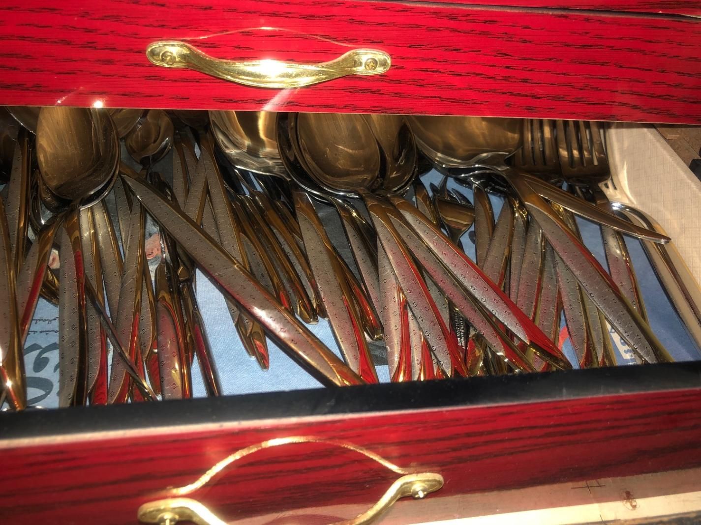 سرویس قاشق و چنگال نیولند|ظروف سرو و پذیرایی|اهواز, زیتون کارمندی|دیوار