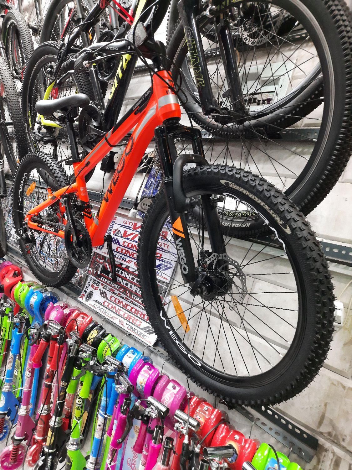 دوچرخه حرفه ای ویگو سایز 24 آلومینیومی دیسگی|دوچرخه، اسکیت، اسکوتر|تهران, خاک سفید|دیوار