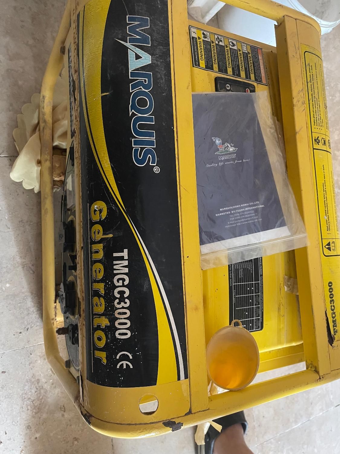 فروش موتور برق برند MARQUIS TMGC3000|ماشین‌آلات صنعتی|کیش, |دیوار