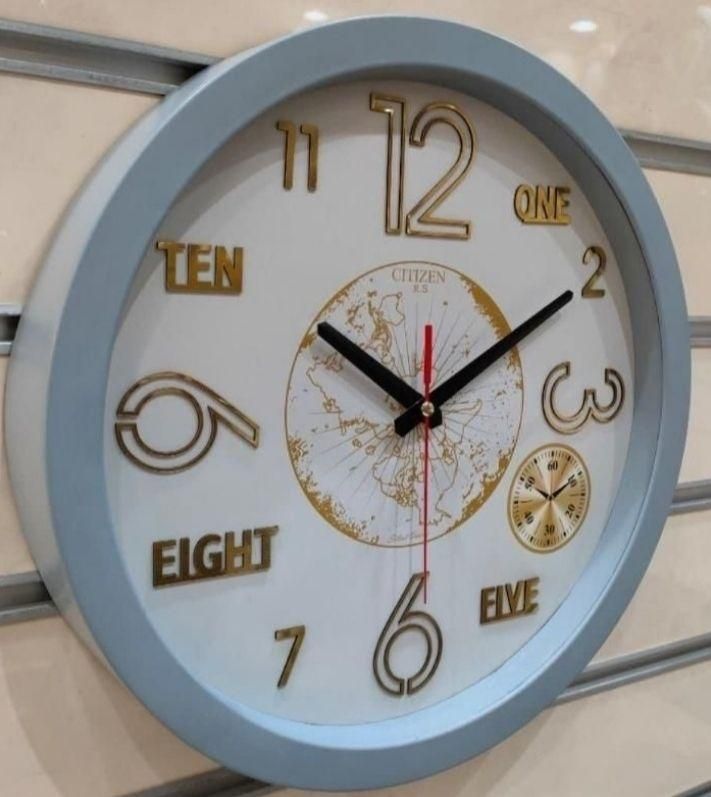 ساعت دیواری موتور بیصدا ارامگرد|ساعت دیواری و تزئینی|کرمانشاه, |دیوار