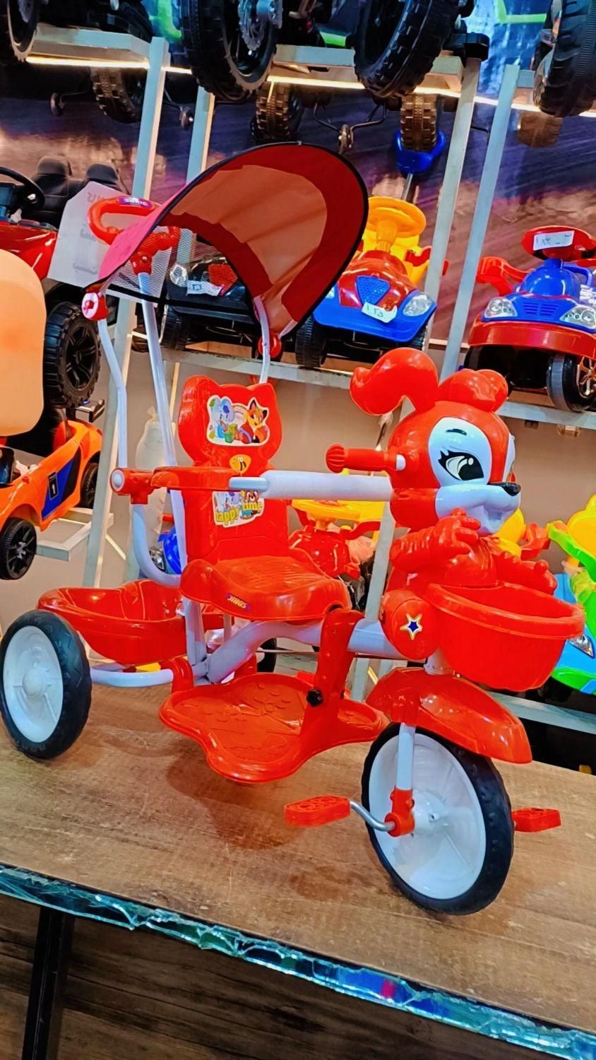 سه چرخه مدل سایبان دار سونیک sonik|اسباب‌بازی بچه|مشهد, توس (بلوار توس)|دیوار