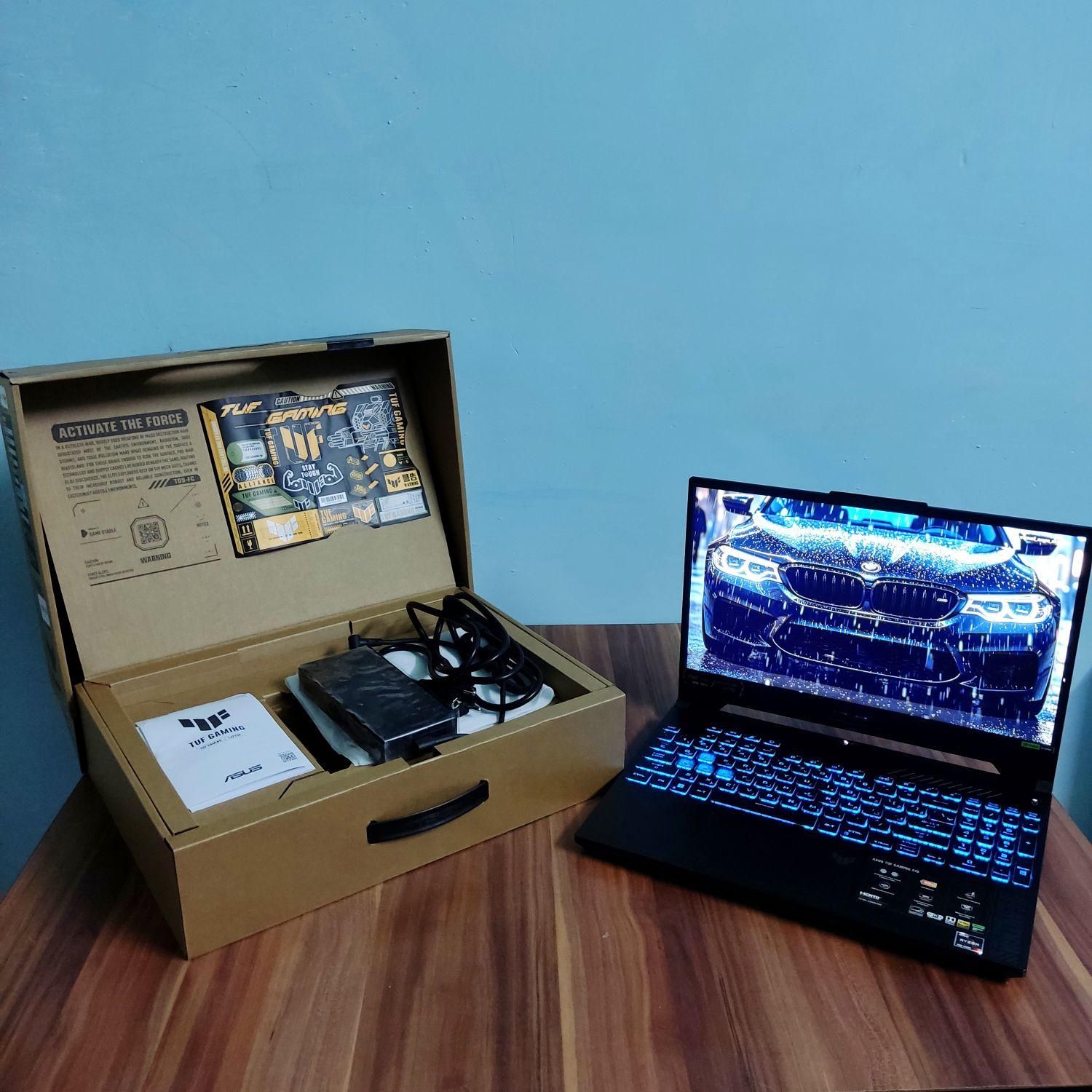 لپ تاپ قول گیمینگ Asus TUF A15 گرافیک RTX 4060 8G|رایانه همراه|مشهد, شاهد|دیوار