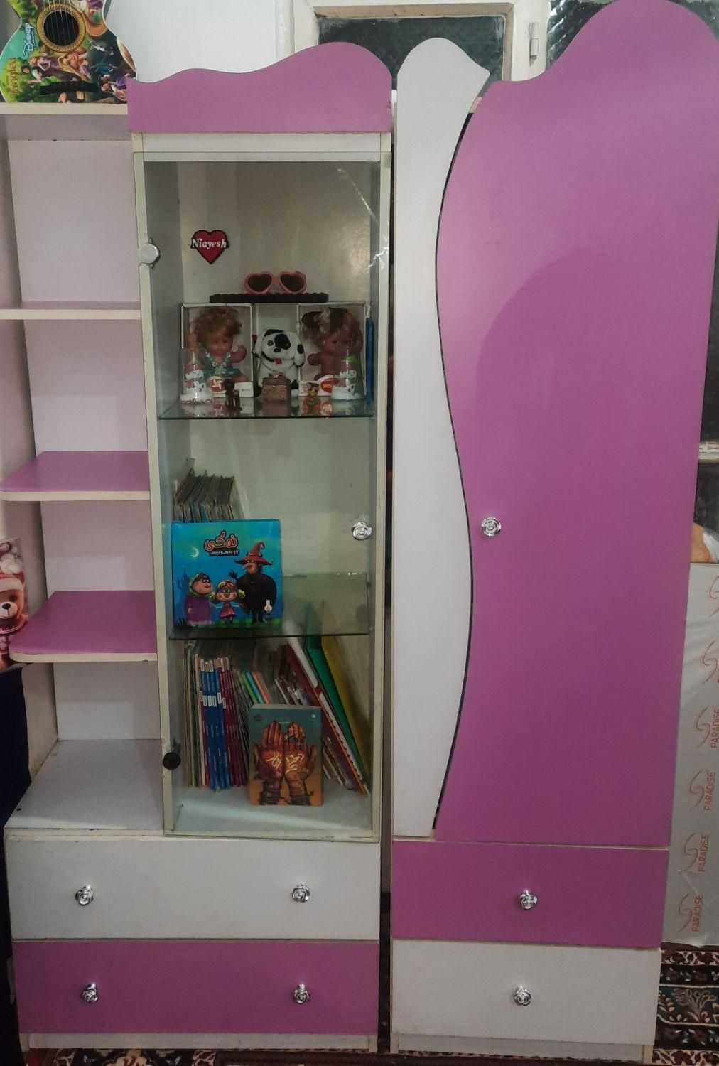 کمد وبوفه و میز تحریر نوجوان|تخت و سرویس خواب|دزفول, |دیوار