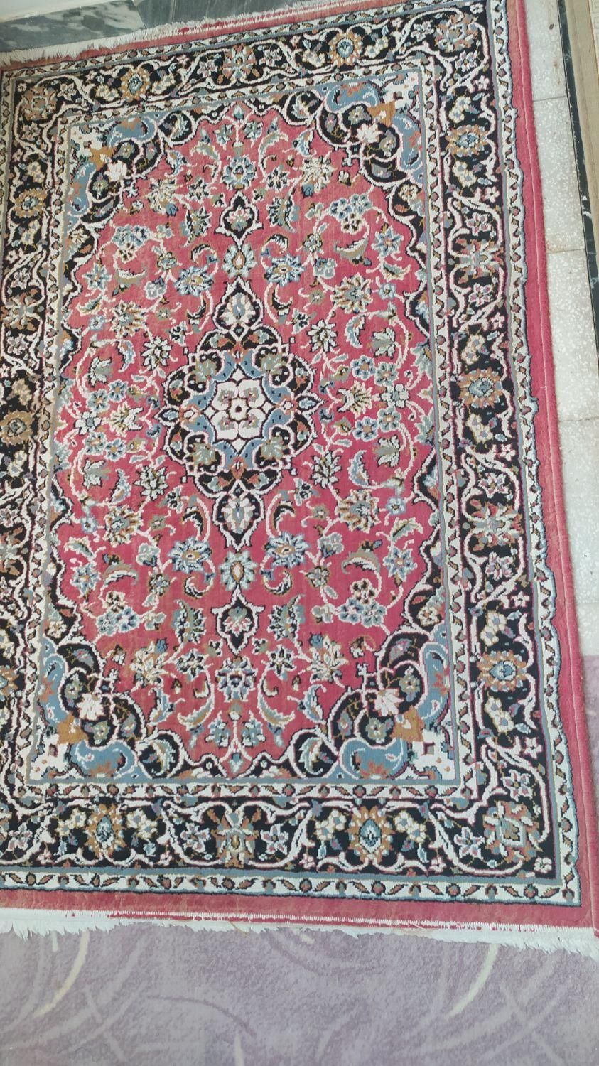 قالیچه ماشینی یک دریک ونیم|فرش|کرمانشاه, |دیوار