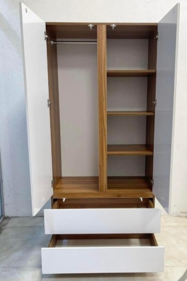 کمد دو رنگ کد ۱۲۹|جاکفشی، کمد، دراور|رشت, ساغری سازان|دیوار