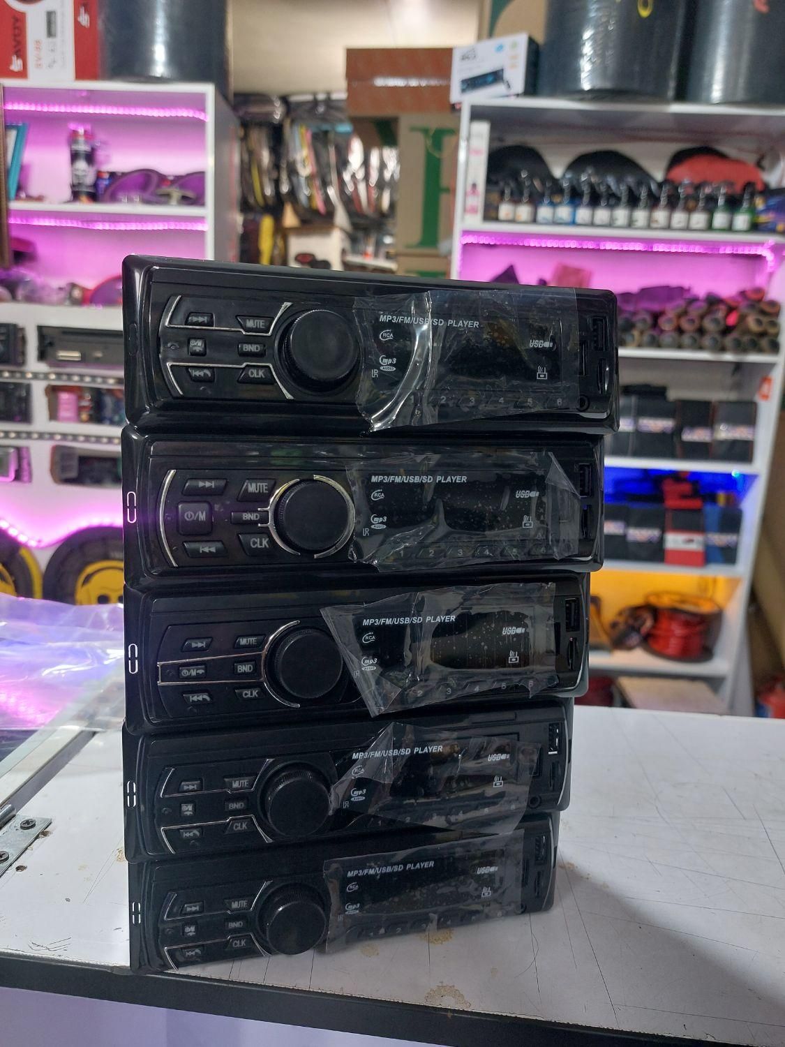 پخش ضبط بلوتوثی تعدادی محدود|قطعات یدکی و لوازم جانبی|کرج, حصارک بالا|دیوار