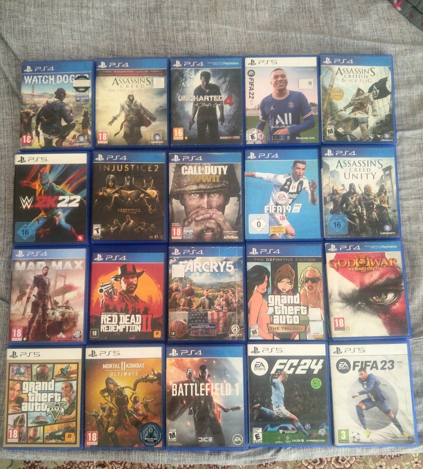 کرایه بازی ps4 و ps5|کنسول، بازی ویدئویی و آنلاین|کرمانشاه, |دیوار