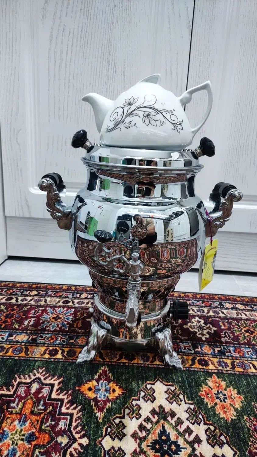 سماور روگازی سه کاره خمره ای  ۷ لیتری|سماور، چای‌ساز، قهوه‌ساز|مشهد, شاهد (شهرک غرب)|دیوار