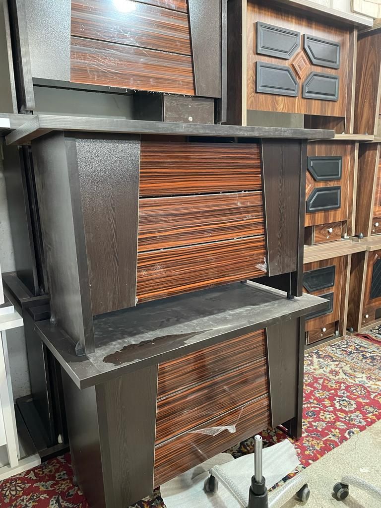 میز اداری ۱۲۰ در ۶۰ دو کشو رنگ بندی کامل صندلی|دفتر کار|تهران, پردیسان|دیوار