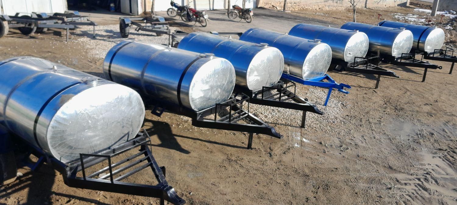 تانکر سه 3هزار لیتری گازوئیل و آب تانکرچرخدار خوب|مصالح و تجهیزات ساختمان|کرمانشاه, |دیوار