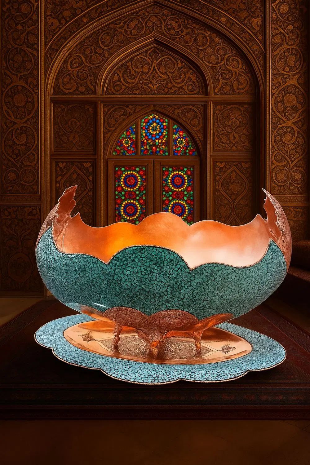 کشکول سوپر فیروزه کوبی|صنایع دستی و سایر لوازم تزئینی|اصفهان, کوی امام|دیوار