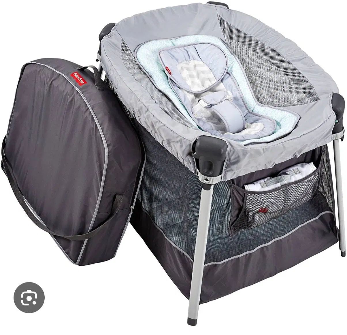 تخت و پارک کنار مادر fisherprice|تخت و صندلی بچه|تهران, نیلوفر|دیوار