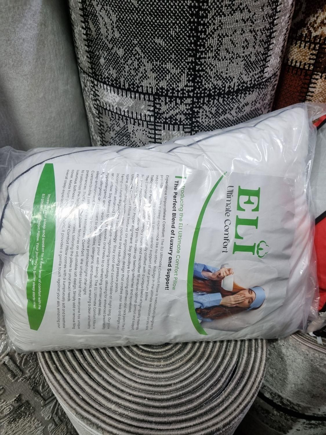 بالش در ۲ نوع|رختخواب، بالش، پتو|بندر انزلی, گلسرخ|دیوار