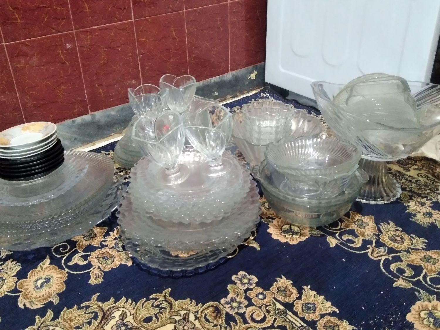 ظروف بلوری|ظروف سرو و پذیرایی|گرمسار, |دیوار
