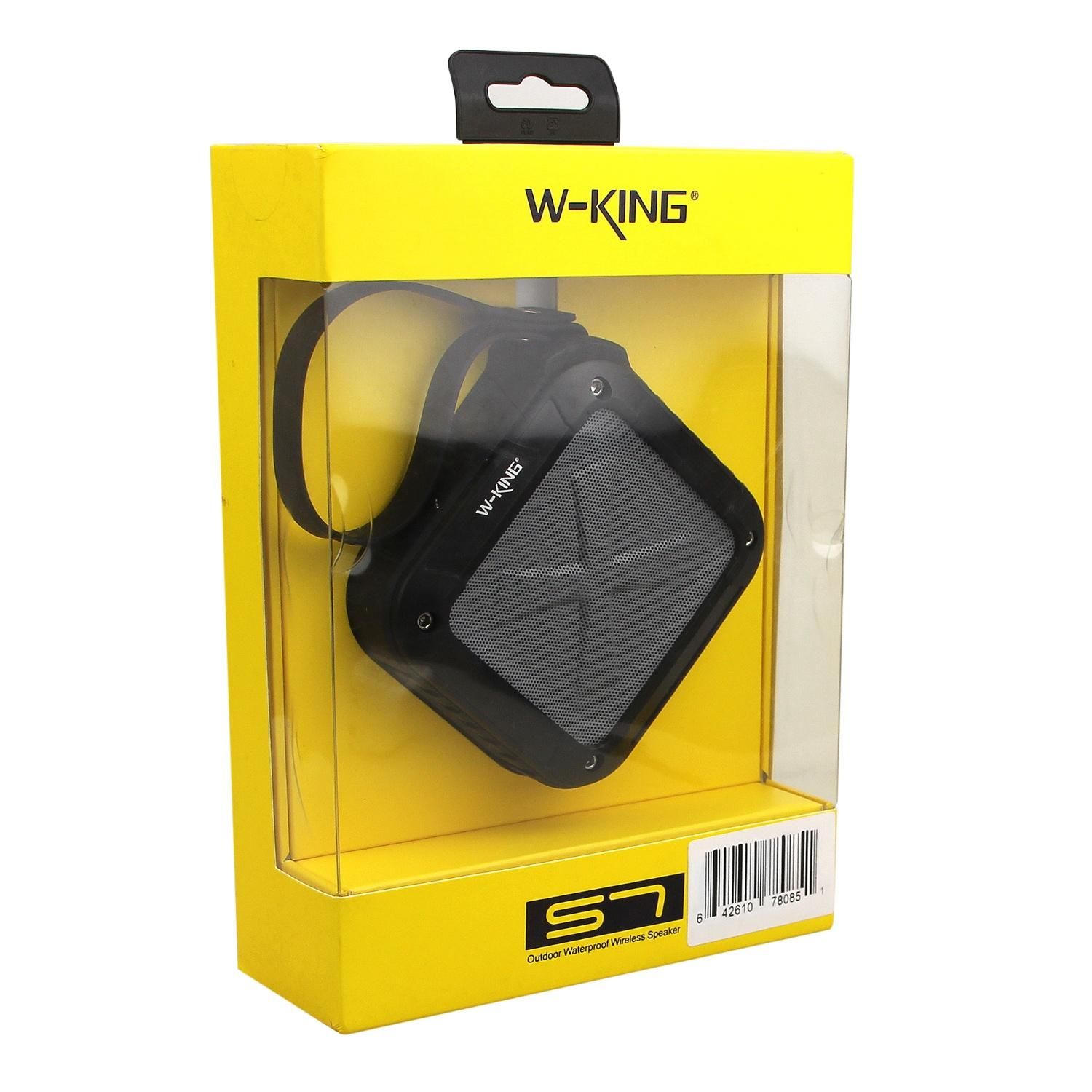 اسپیکر بلوتوثی دبلیو کینگ ضد آب W-KING S7|پخشکننده همراه|شیراز, ملاصدرا|دیوار