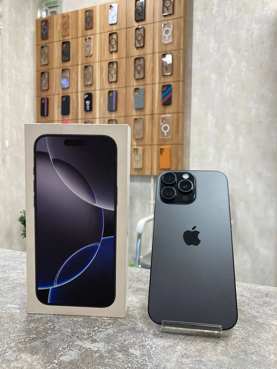 گوشی آیفون iPhone 16 Promax با خافظه 256 باطری100|موبایل|تبریز, |دیوار