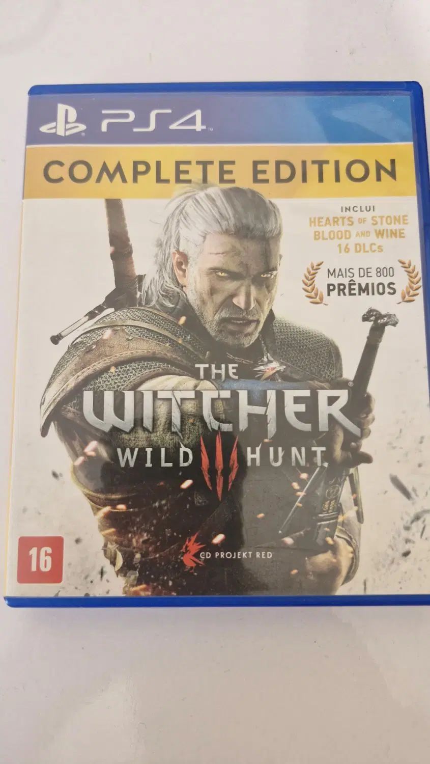 نسخه ی کامل دیسک بازی Witcher 3 برای ps4 و ps5|کنسول، بازی ویدئویی و آنلاین|تهران, چیذر|دیوار