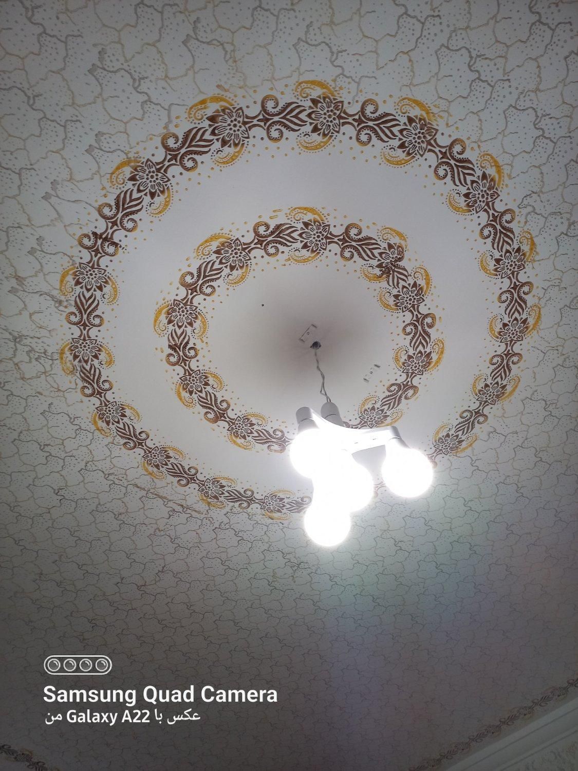 طرح کاغذدیواری و سفید کاری متری فقط ۱۵هزار|خدمات پیشه و مهارت|مرند, |دیوار