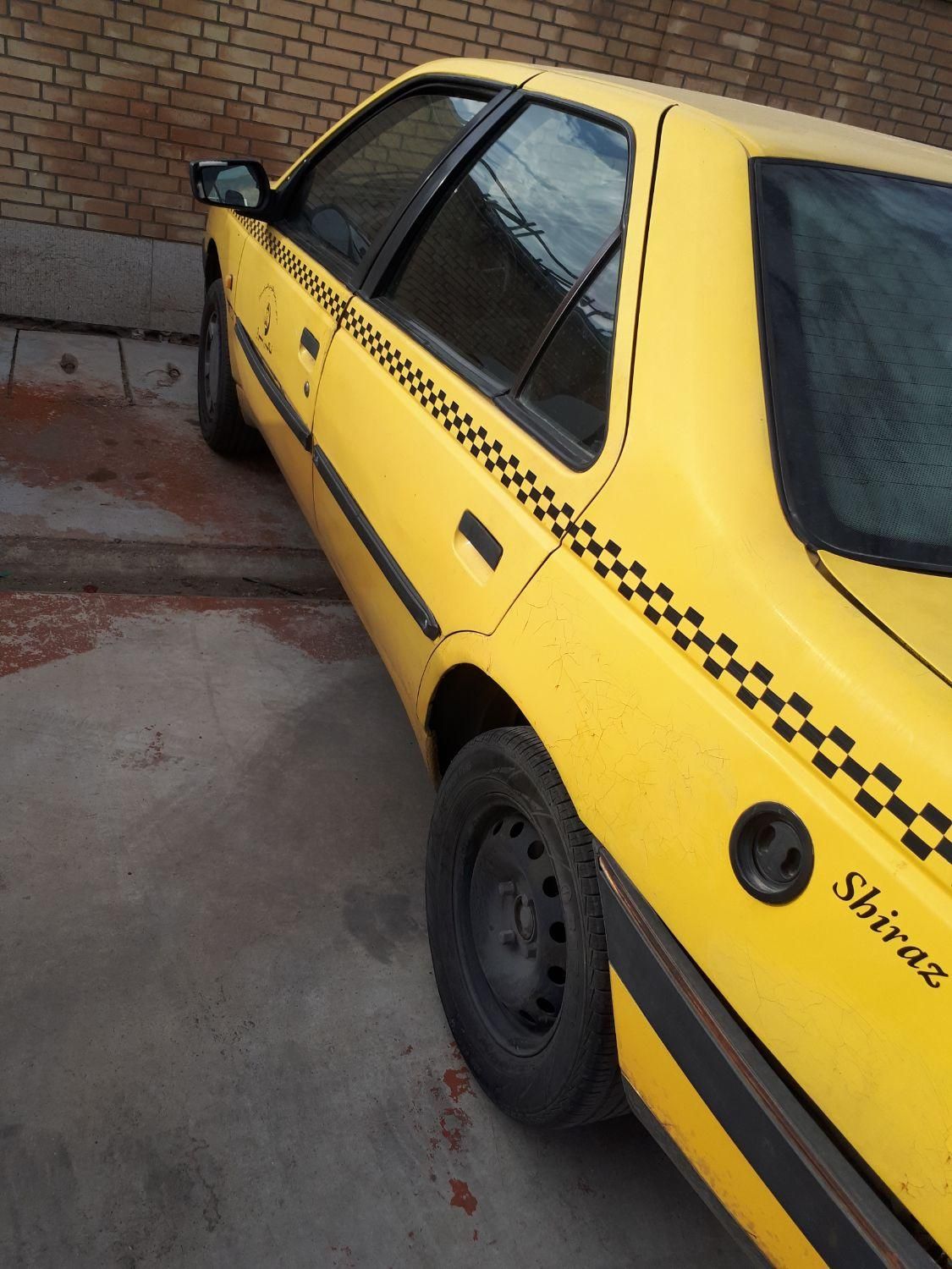 تاکسی پژو 405 GLX - دوگانه سوز CNG، مدل ۱۳۹۰|خودرو سواری و وانت|شیراز, دارالرحمه|دیوار