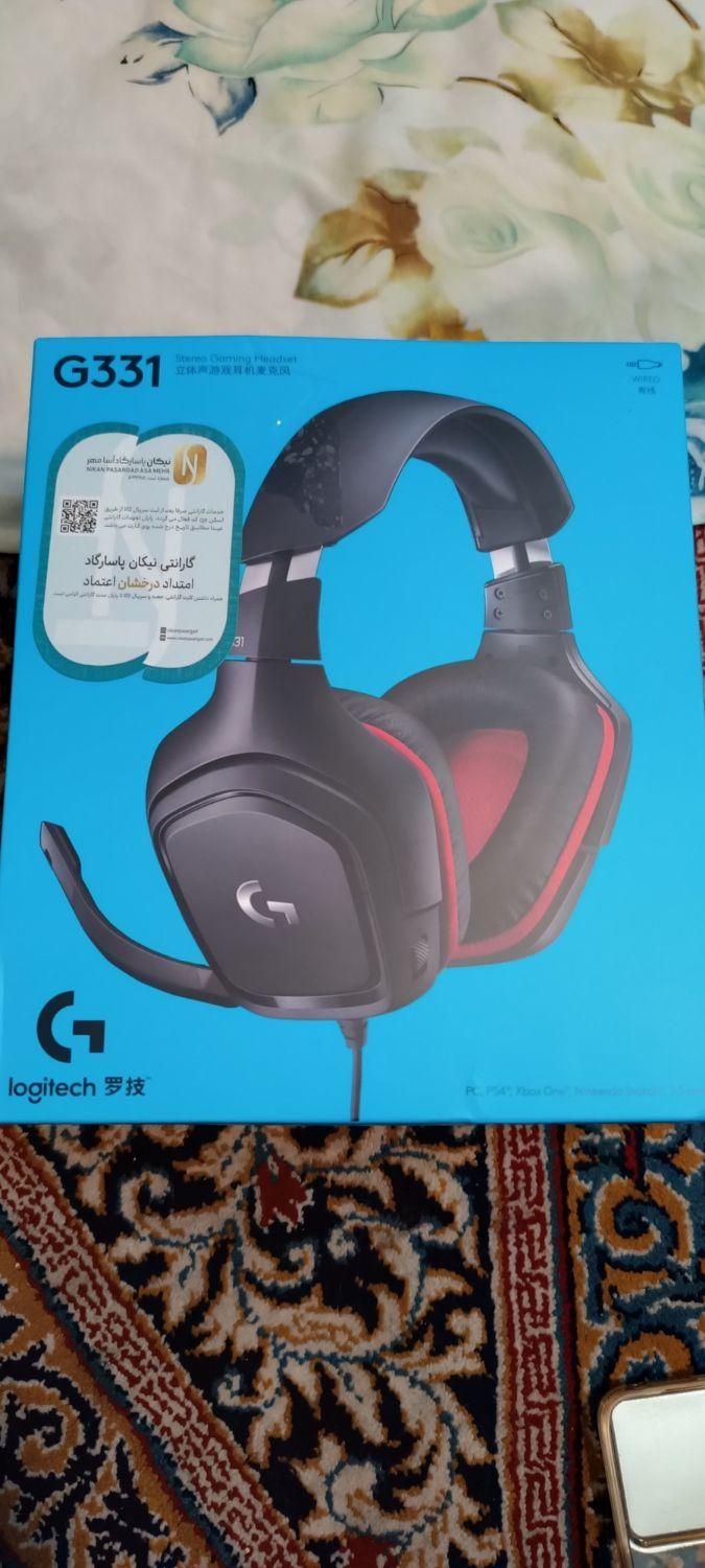 هدفون گیمینگ حرفه ای  g331 Logitech|کنسول، بازی ویدئویی و آنلاین|بافت, |دیوار