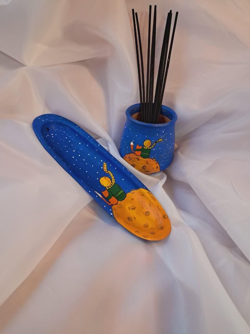 جامدادی رومیزی سفالی/ جاعودی/ مگنت/ دیوارکوب|لوازم التحریر|قم, بنیاد|دیوار