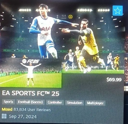 فروش اکانت FC25 استیم|کنسول، بازی ویدئویی و آنلاین|تهران, شهرک آپادانا|دیوار