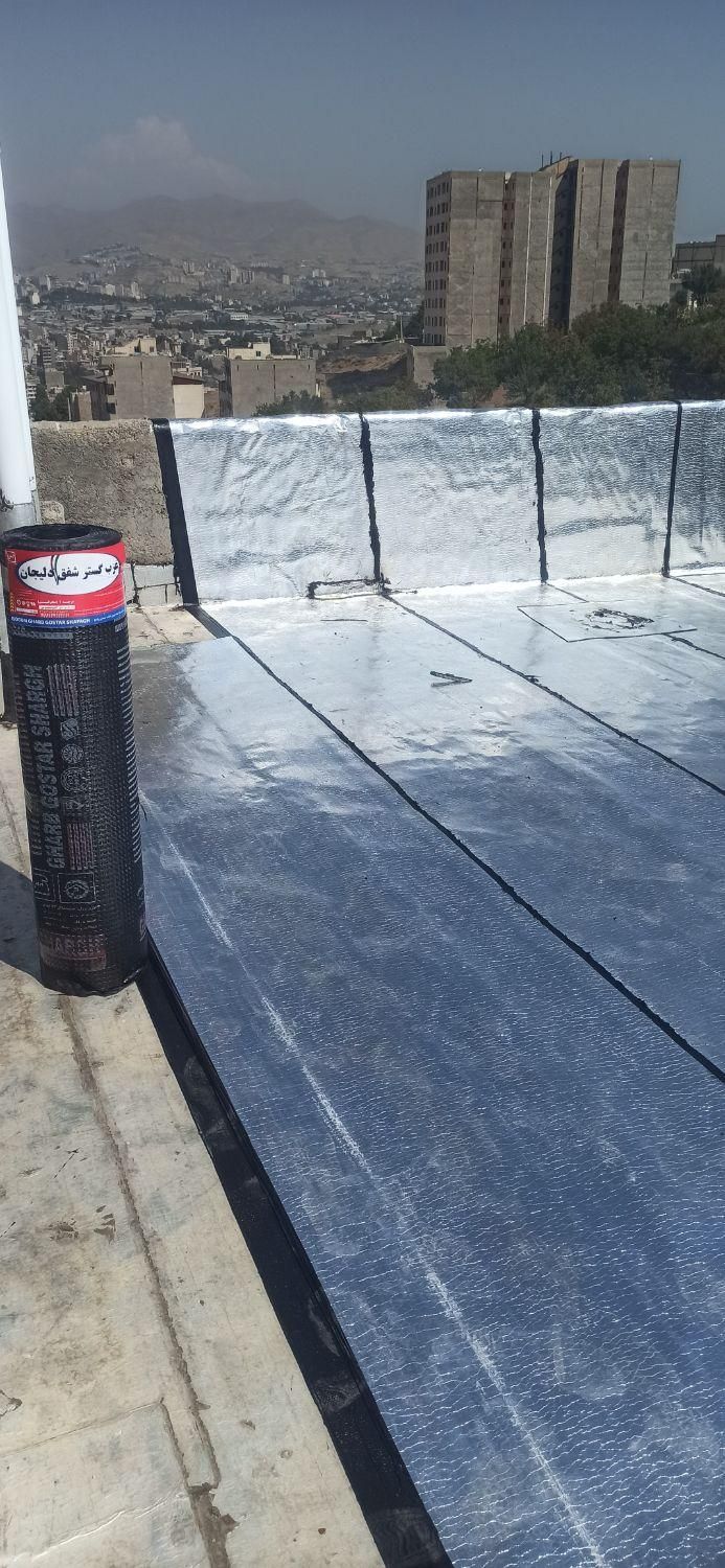 نصب و فروش ایزوگام دلیجان بیاتی آسفالت محوطه سازی|مصالح و تجهیزات ساختمان|بومهن, |دیوار