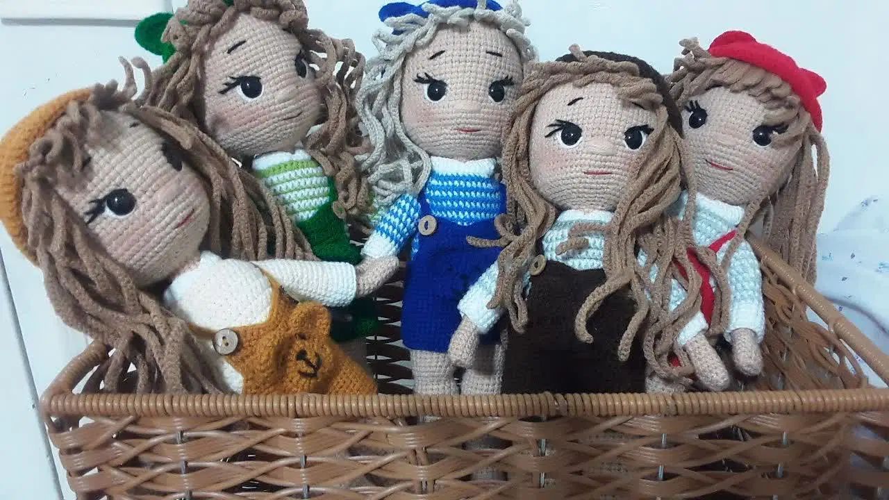 تعدادی عروسک نو دستبافت ۳۰ سانتی|اسباب‌‌بازی|تهران, کیانشهر|دیوار