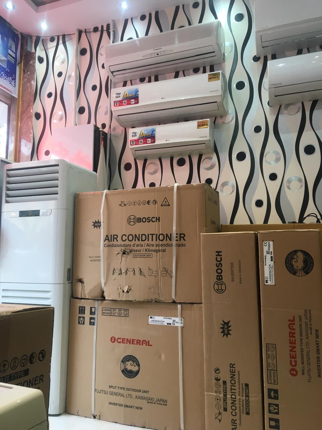 کولر گازی اوجنرال مدل ۲۴ هزار|کولر گازی و فنکوئل|تبریز, |دیوار