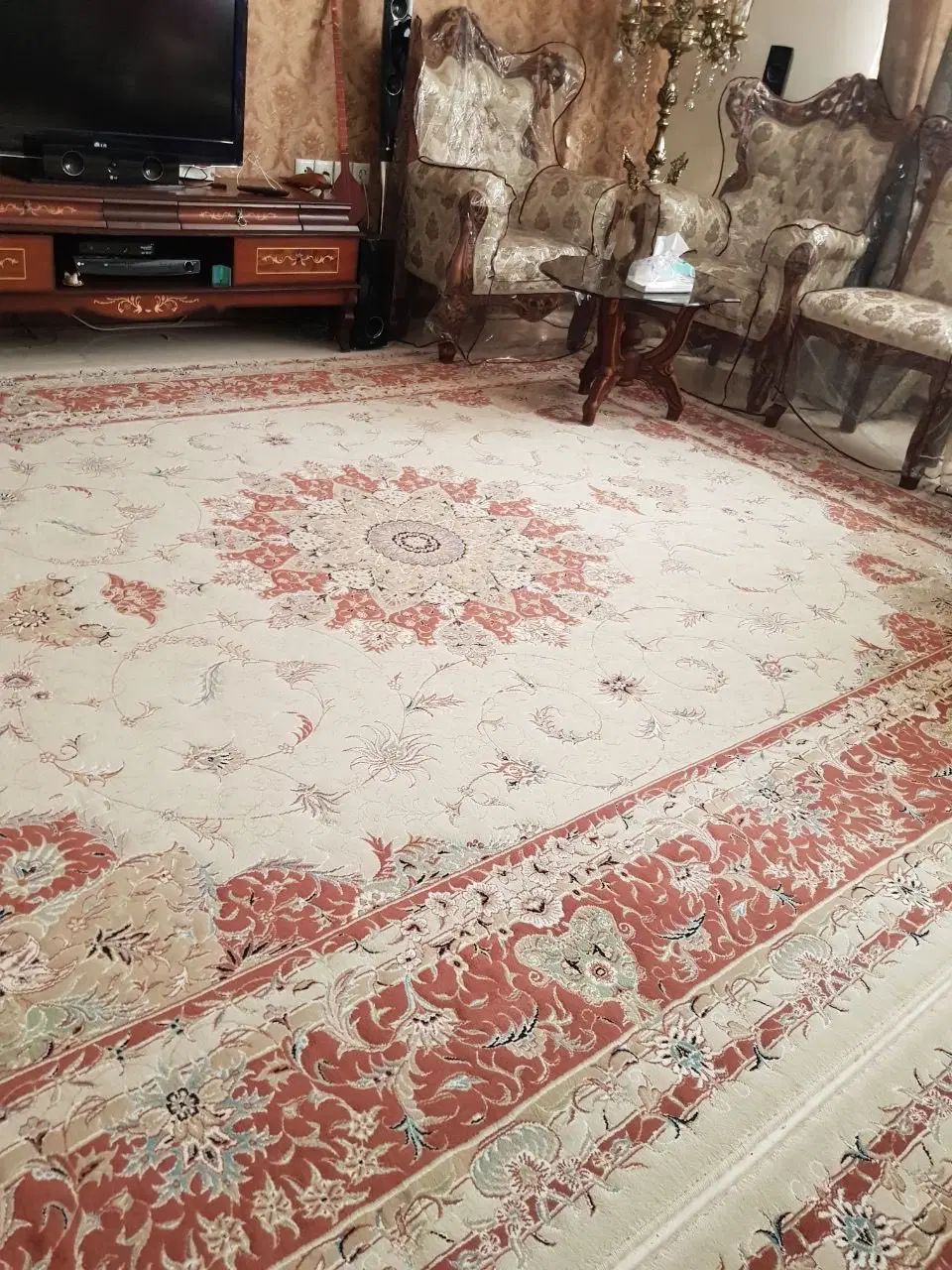دوتخته قالی ۱۲ متری ارا مشهد|فرش|مشهد, شهید فرامرز عباسی|دیوار