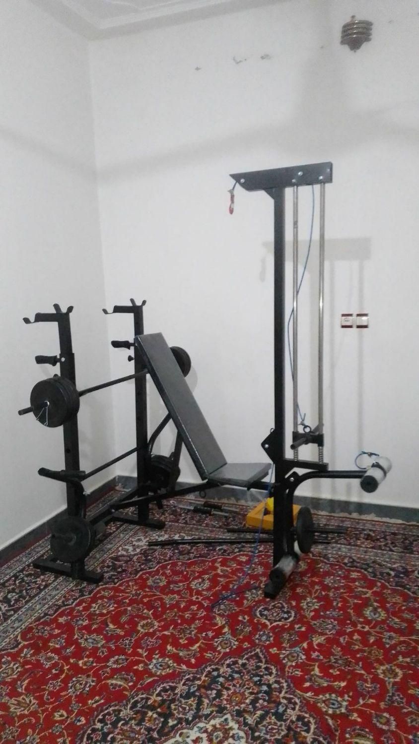 دستگاه بدنسازی /نو|تجهیزات ورزشی|قم, باسکول|دیوار