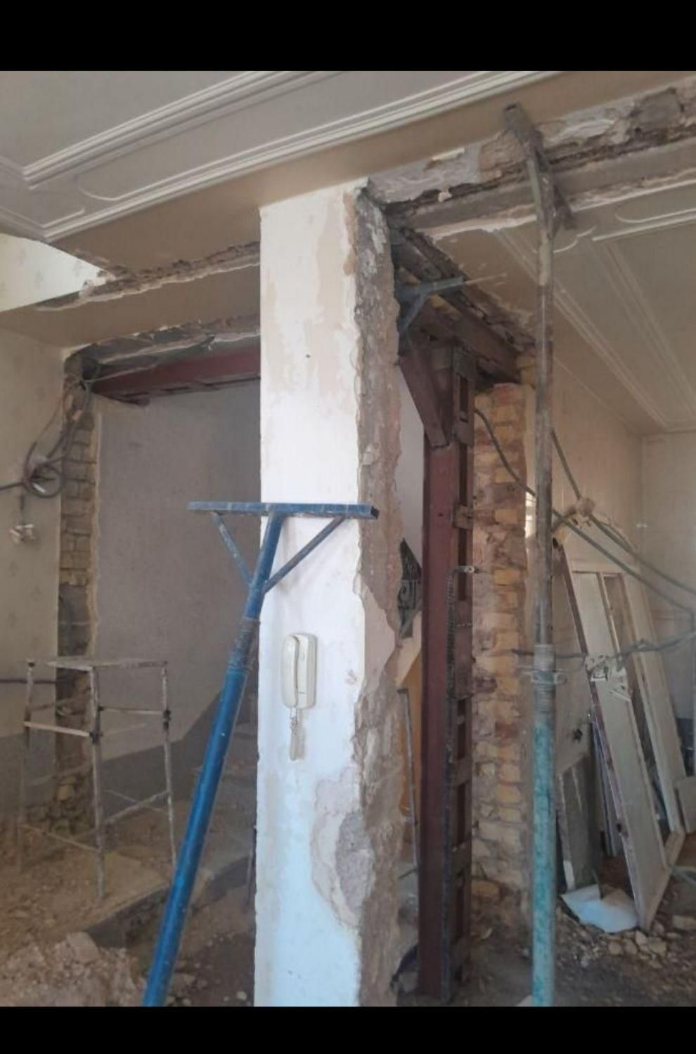 اجرای کارهای ساختمانی مقاوم سازی تعمیرات وتغییرات|خدمات پیشه و مهارت|صدرا-فارس, فاز ۱|دیوار