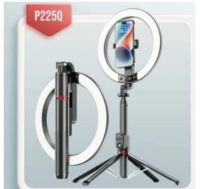 رینگ لایت شارژی پایه دار|دوربین عکاسی و فیلمبرداری|شیراز, زرهی|دیوار