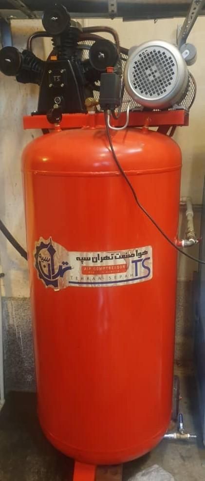 کمپرسور باد 3 سیلندر 350 لیتری ایستاده در حد نو|قطعات یدکی و لوازم جانبی|تهران, حکمت|دیوار