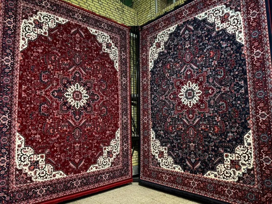 ۸جفت فرش/۱۲متری/طرح ۷۰۰شونه«صفرداخل کاور»|فرش|اردبیل, |دیوار