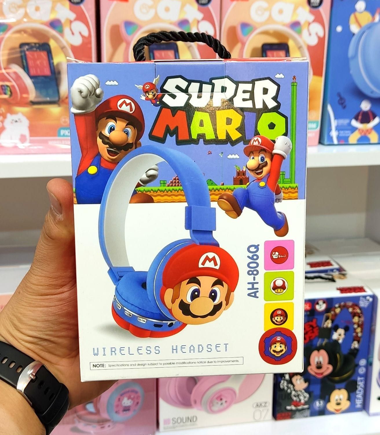 هدفون فانتزی پسرانه طرح قارچ خور Super Mario|لوازم جانبی موبایل و تبلت|کرج, گوهردشت|دیوار