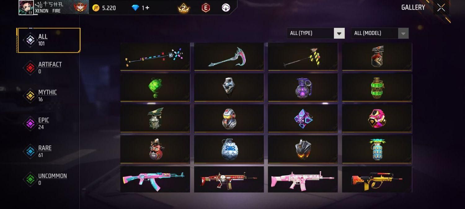 اکانت فری فایر کنار میام|کنسول، بازی ویدئویی و آنلاین|اسفراین, |دیوار