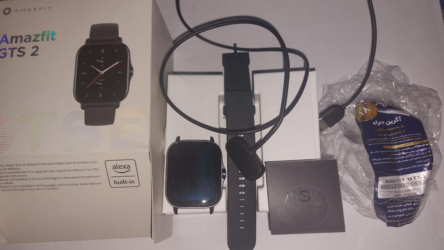 ساعت هوشمند amazfit GTS 2 اصلی سالم و بدون خط و خش|لوازم جانبی موبایل و تبلت|کرمانشاه, |دیوار