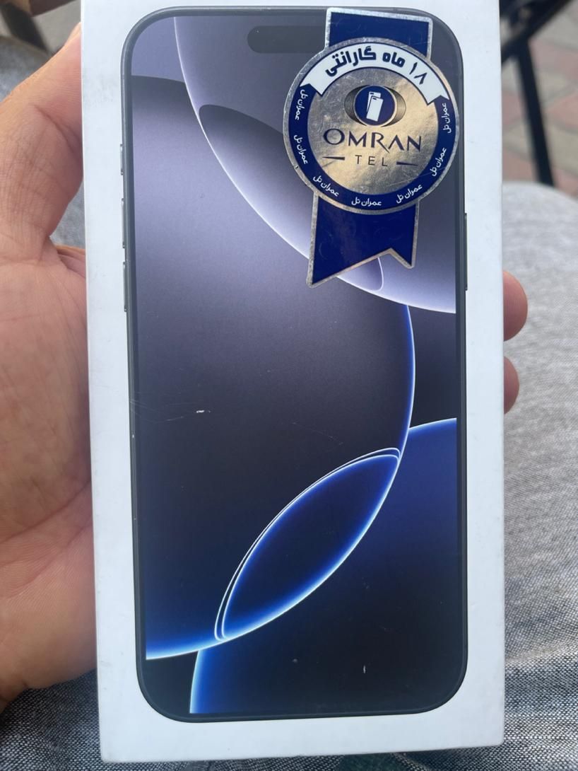 اپل iPhone 16Pro Max با حافظهٔ ۲۵۶ گیگابایتzaa|موبایل|تبریز, |دیوار