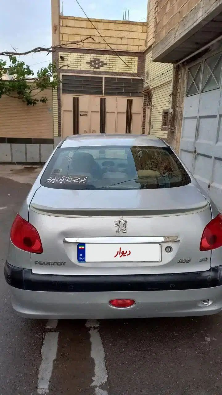 206sdv8مدل ۸۷|خودرو سواری و وانت|اصفهان, باب الدشت|دیوار