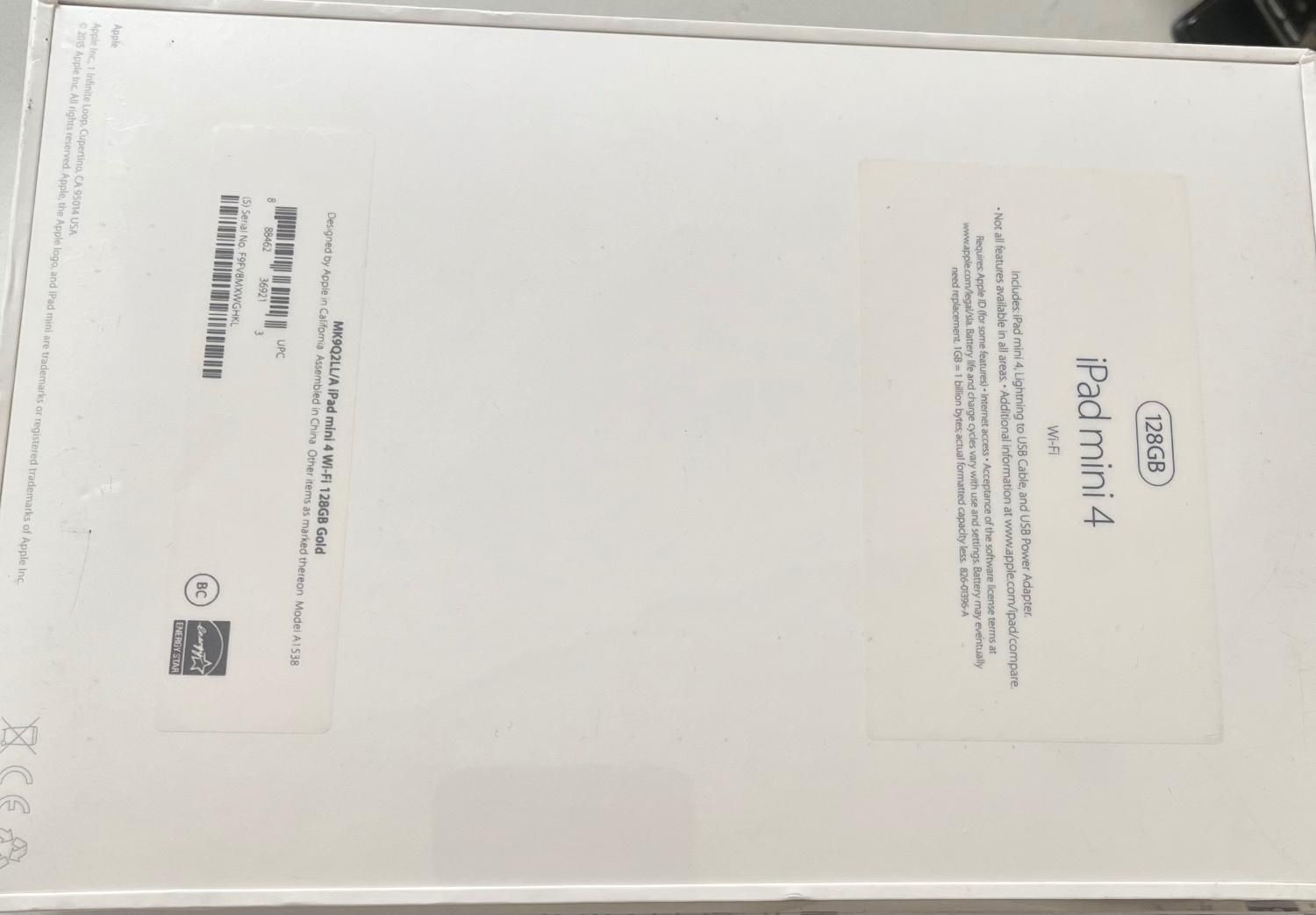 iPad mini 4 wifi 128 gold|تبلت|تهران, سپهر|دیوار