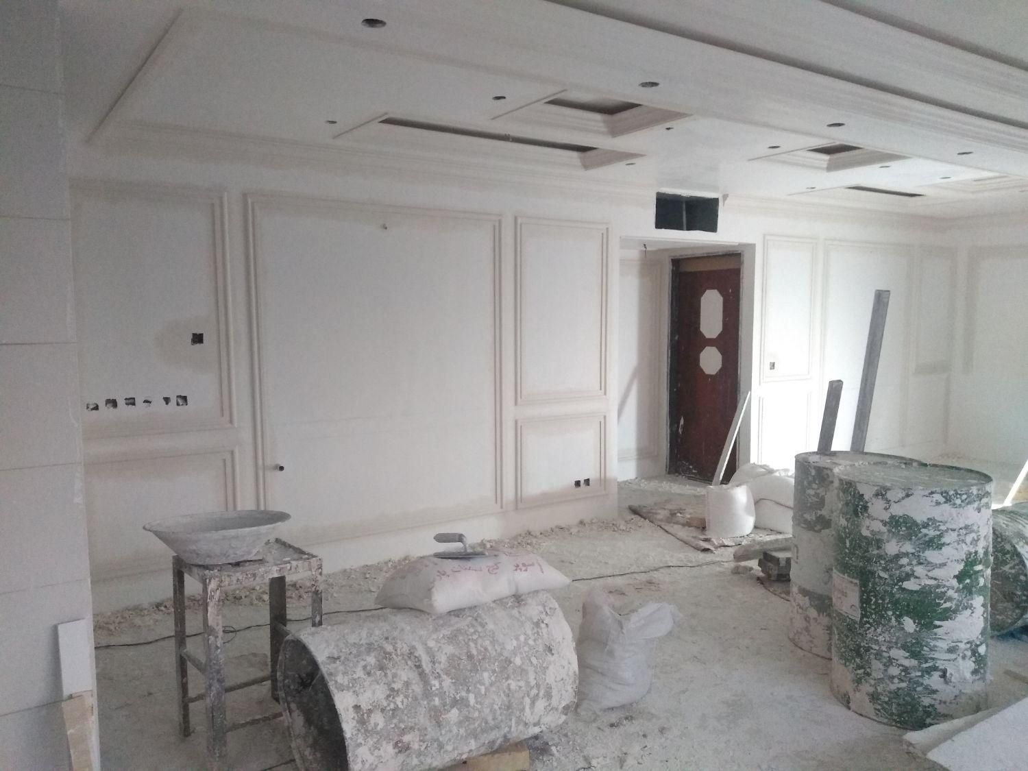 گچکارساختمان.|خدمات پیشه و مهارت|اراک, |دیوار