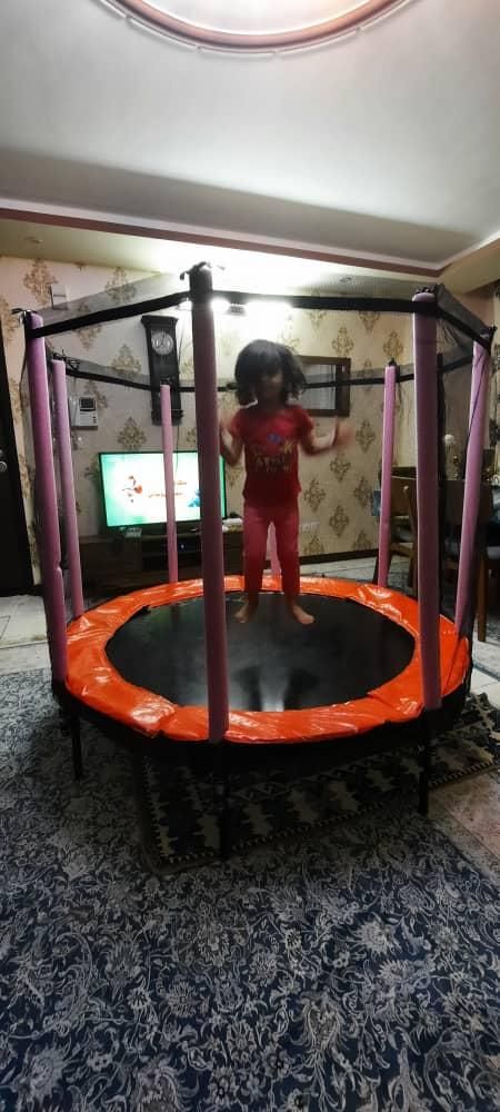 ترامپولین حفاظ دار سایز ۱۱۰|تجهیزات ورزشی|تهران, علم و صنعت|دیوار
