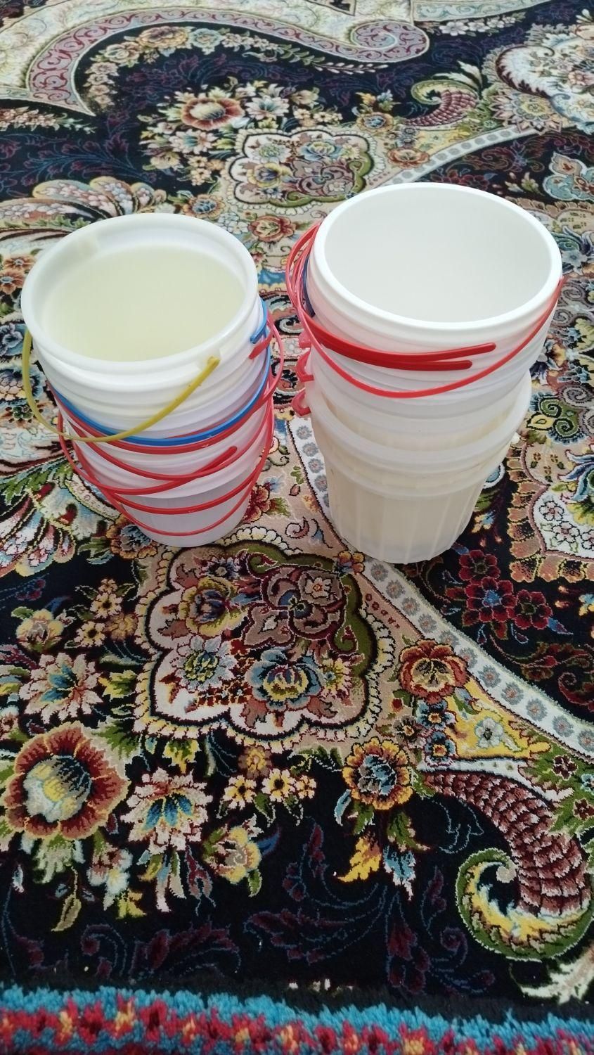 سطل ماست چندعدد|ظروف نگهدارنده، پلاستیکی، یک‌بارمصرف|تبریز, |دیوار