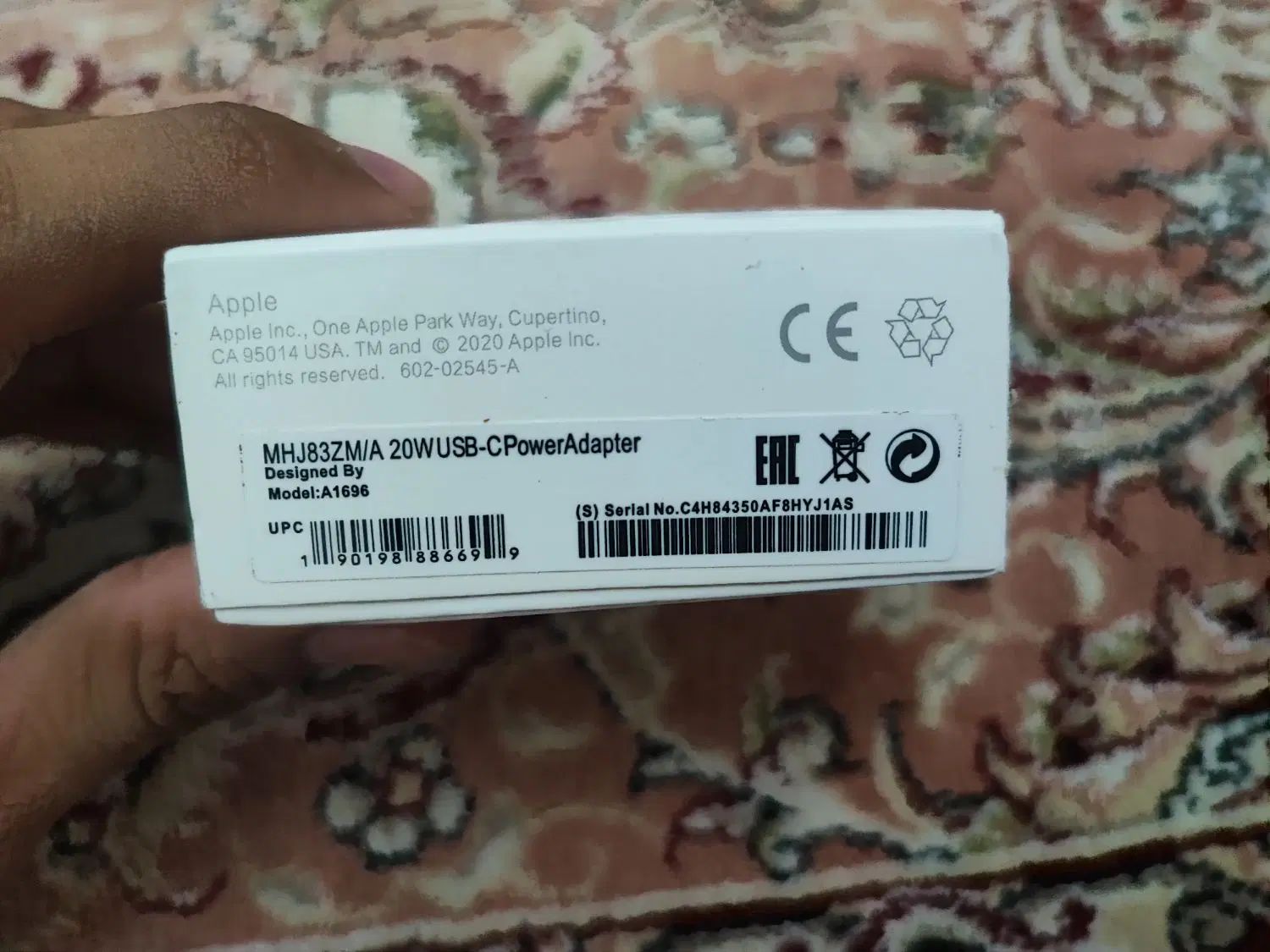 کلگی شارژر آیفون 20w|لوازم جانبی موبایل و تبلت|تهران, دهم فروردین|دیوار