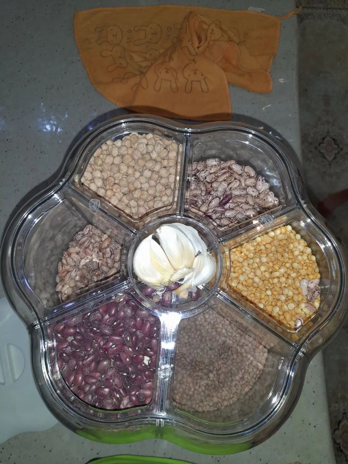 جا حبوباتی|ظروف نگهدارنده، پلاستیکی، یک‌بارمصرف|کرمانشاه, |دیوار