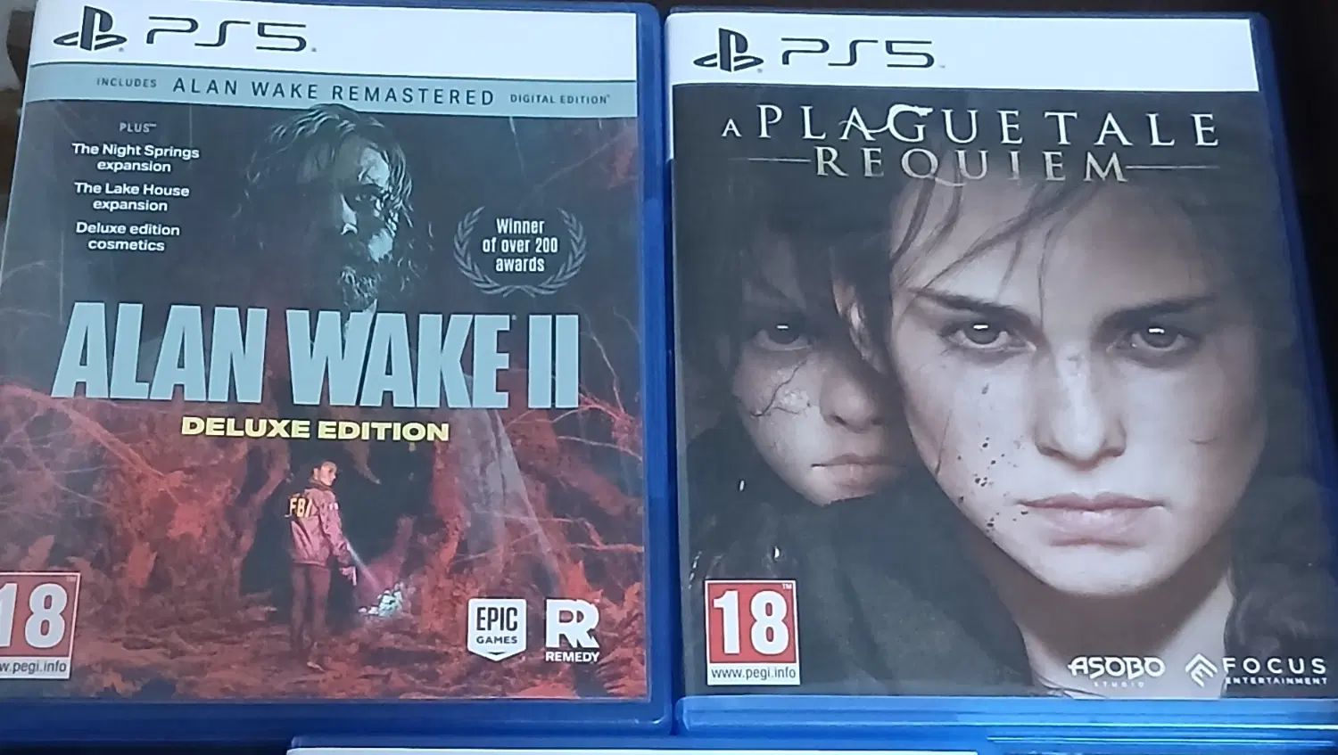 بازی ps5 دیسک مشابه نو همراه کد alan wake plugue|کنسول، بازی ویدئویی و آنلاین|تهران, ایران|دیوار