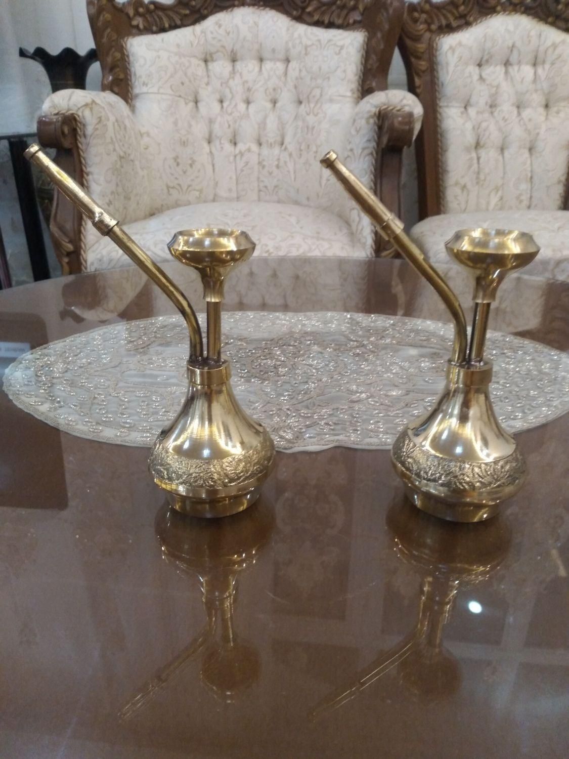 گلاب پاش برنجی و پرنده برنجی|کلکسیون اشیاء عتیقه|تربت‌حیدریه, ۴۵ متری|دیوار