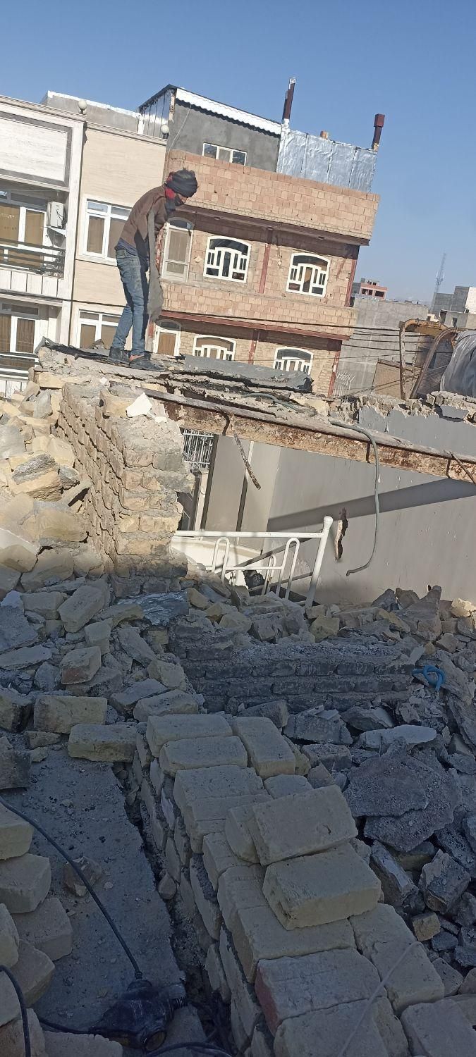 تخریب خورده کاری ساختمان|خدمات پیشه و مهارت|بجنورد, |دیوار